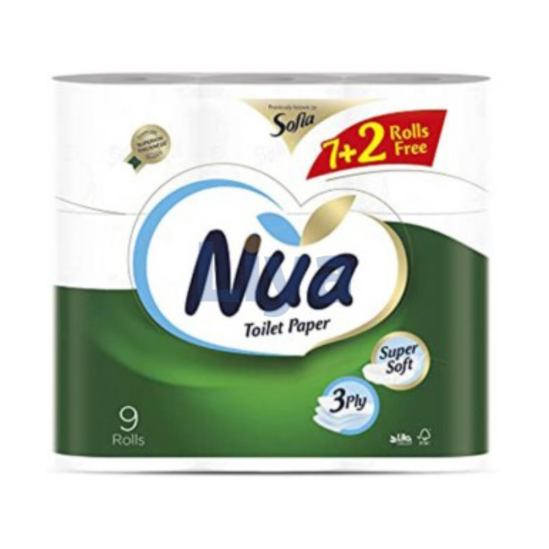 PAPIER HYGIENIQUE NUA 7+2 UTS